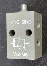 SV-V-2-PL-M5 Пневмораспределитель 3/2, M5 кнопка